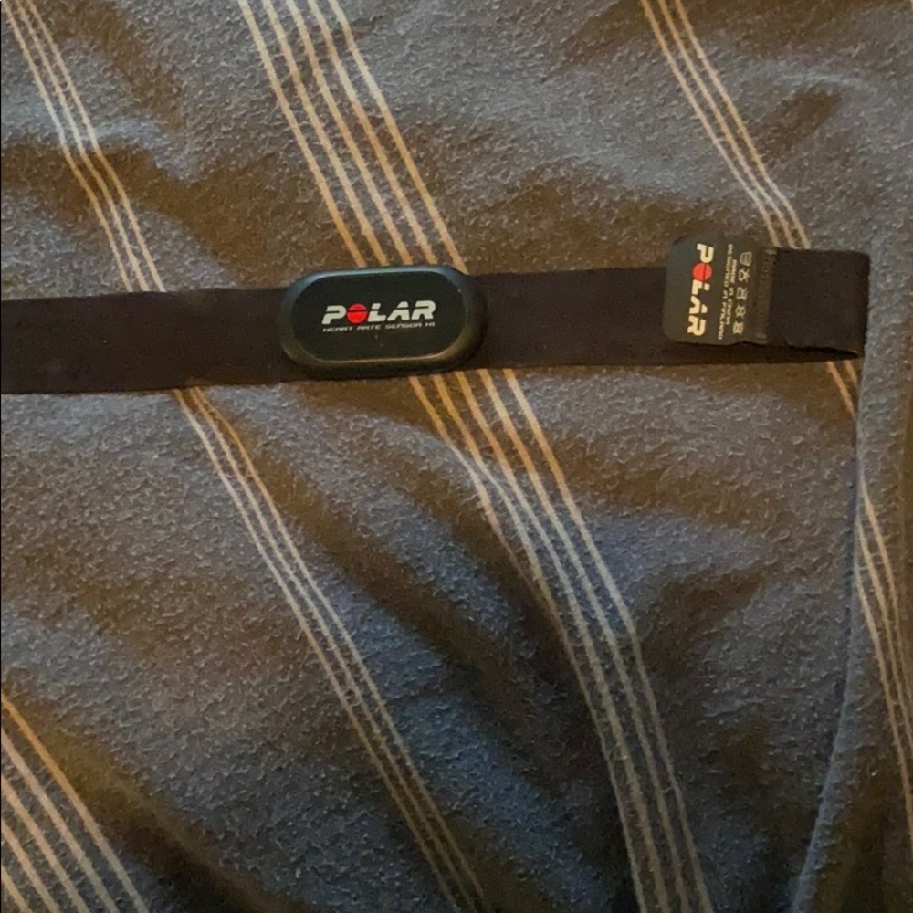 Polar heart rate monitor